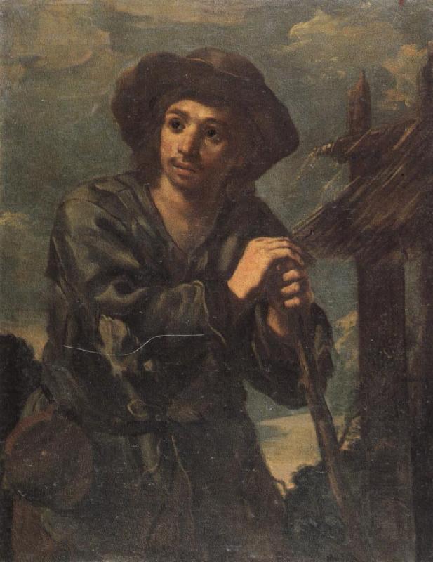 Monsu Bernardo Young Peasant Boy Sweden oil painting art